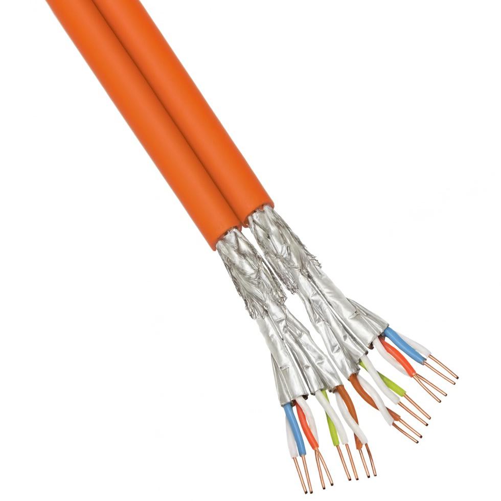 Netzwerkkabel pro Meter S/FTP Cat7
