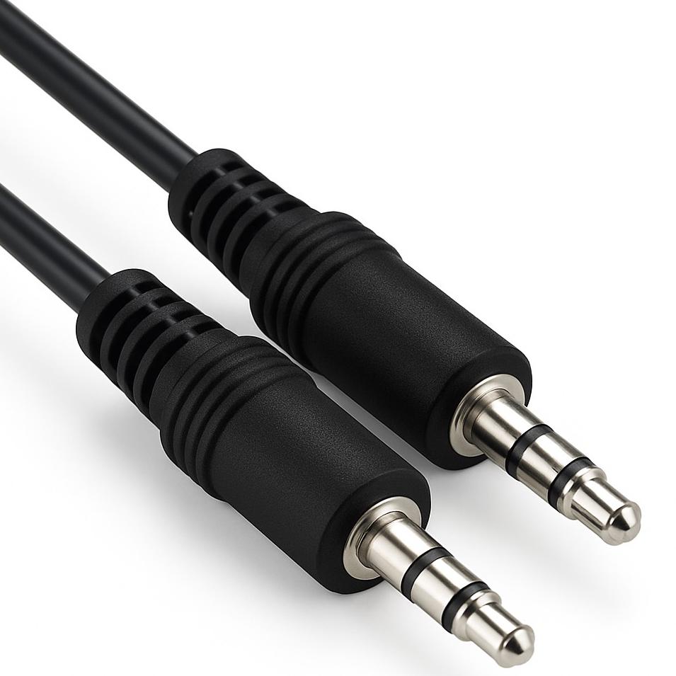 Jack-Kabel 3,5 mm Stereo Male ↔ Male – Allteq
