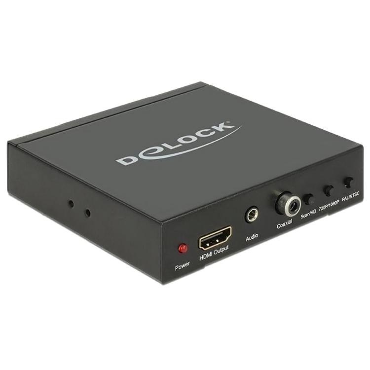 HDMI Konverter Scart / HDMI auf HDMI / Koax / Klinken - Delock