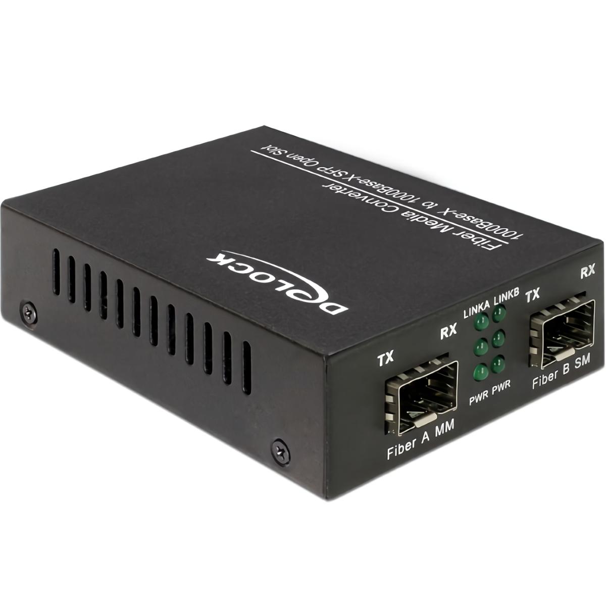 Lichtwellenleiter Konverter Multimode / Singlemode SFP - Delock