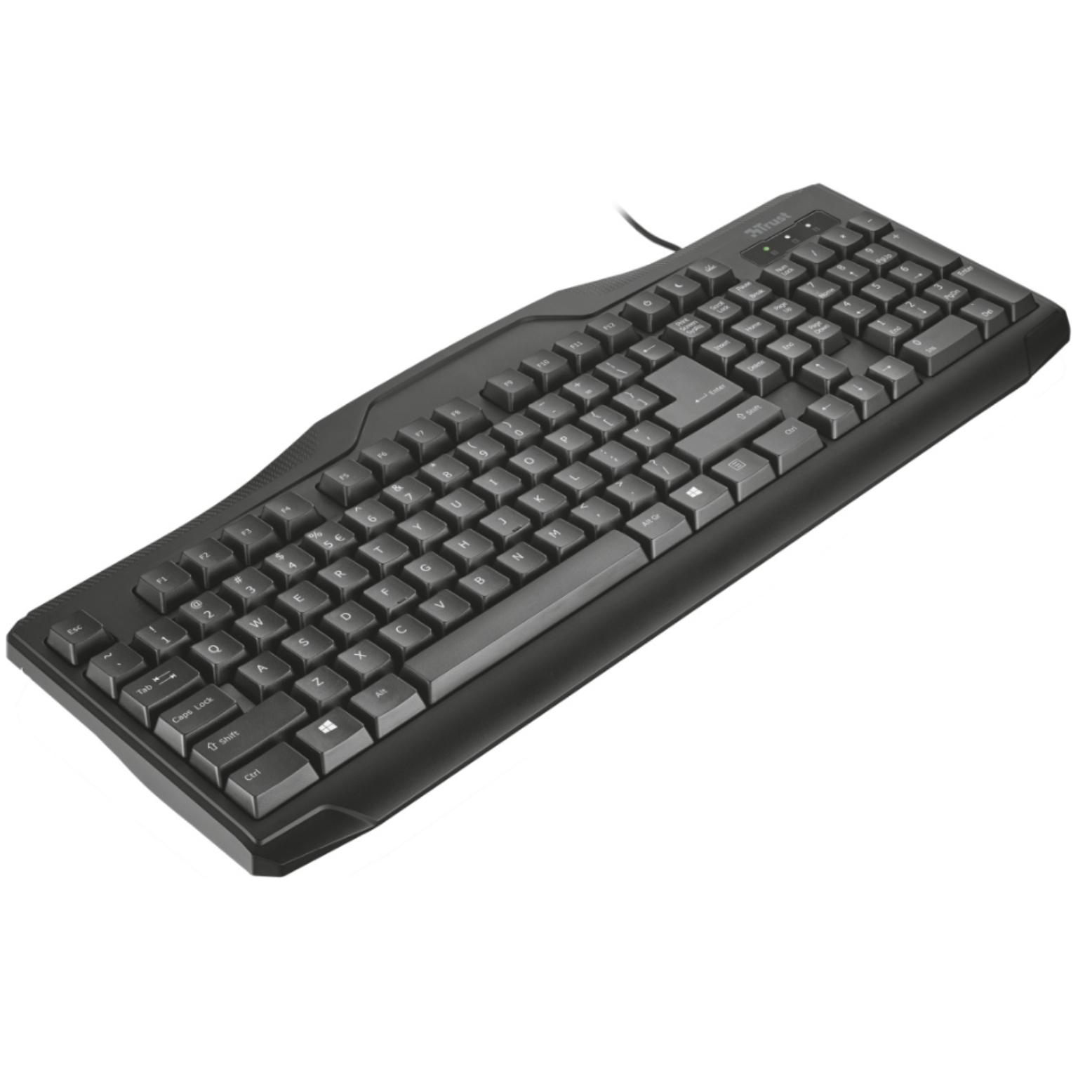 Kabelgebundene Tastatur mit Maus - Trust - Trust