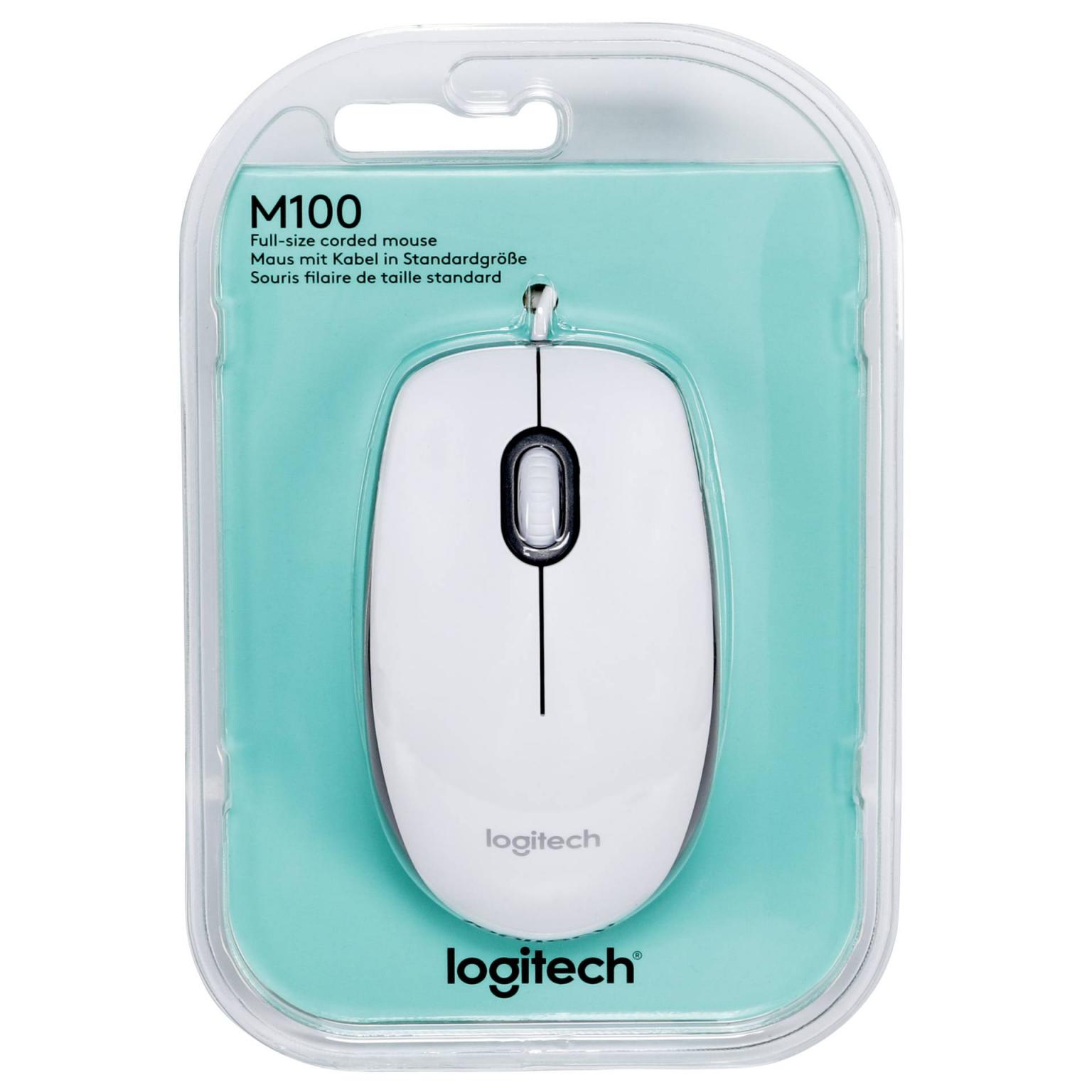 Maus M100 Weiß - Logitech