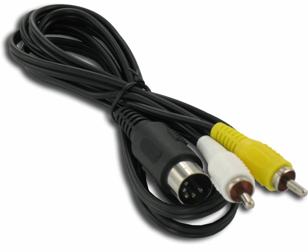 AV Kabel für Sega Mega Drive 1 , Commodore 64 - Dolphix