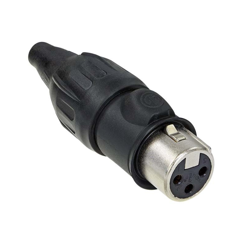 XLR Stecker 3 polig - Neutrik