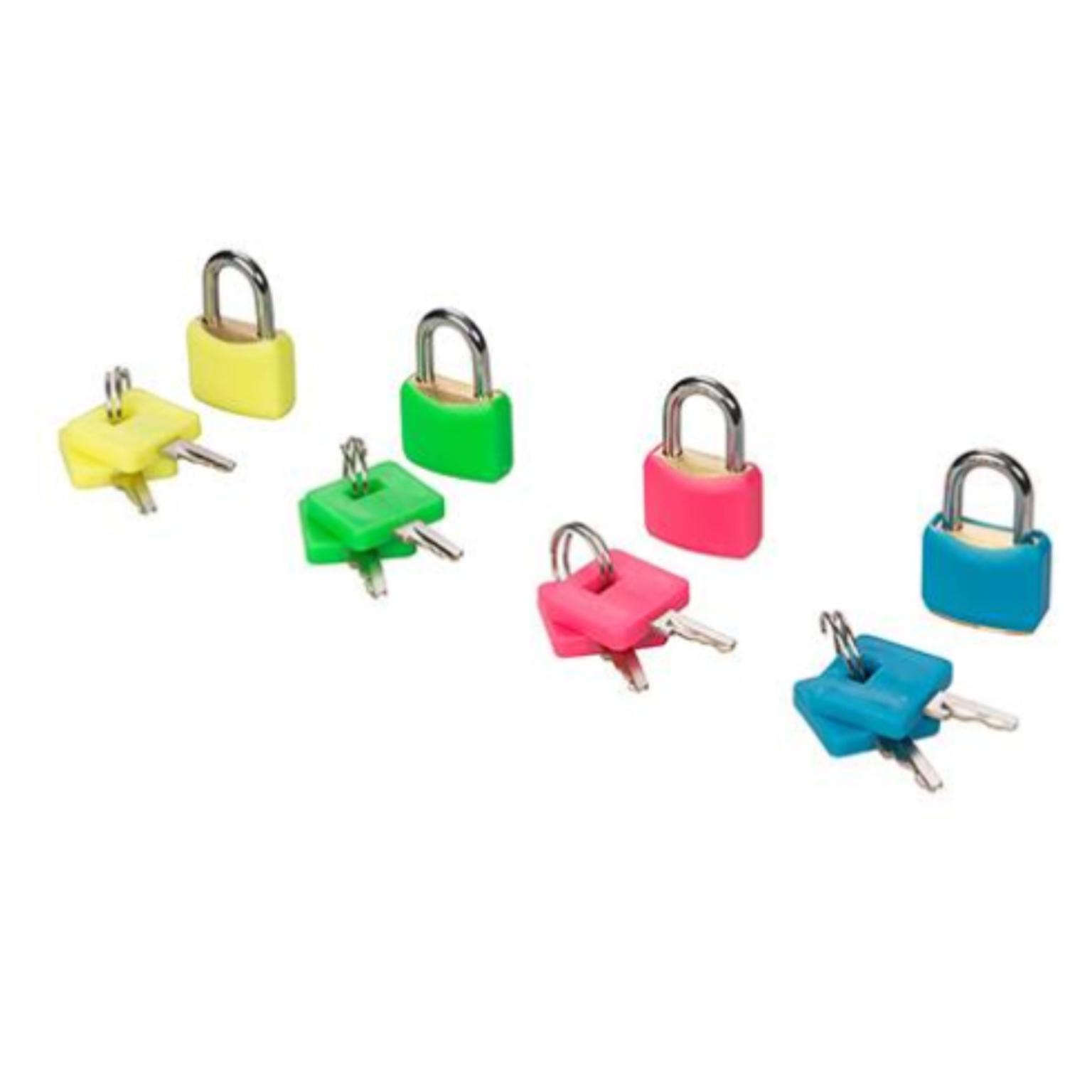 Vorhängeschloss Set 4 Teile 20 mm - Silverline