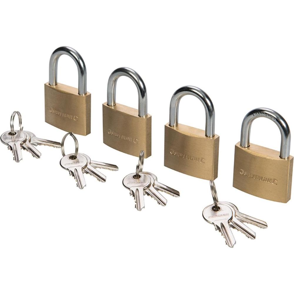 Vorhängeschloss-Set - Silverline