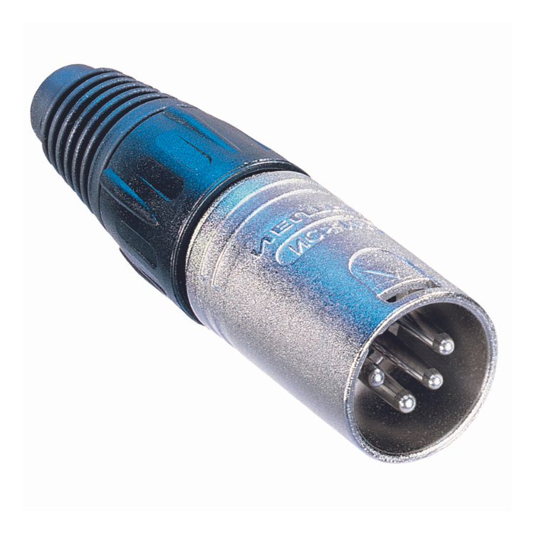 XLR Stecker 4 polig - Neutrik
