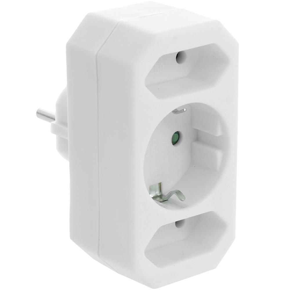 Steckdosenverteiler - 3-fach - Q-link