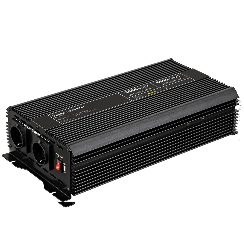 Spannungswandler 12 - 230V - 3000 Watt - Goobay