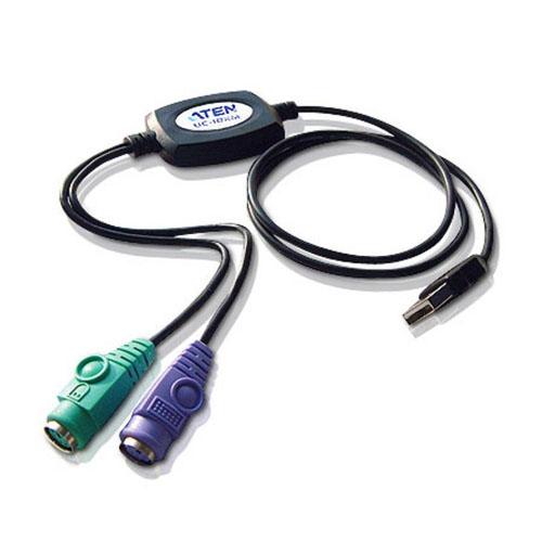 USB-zu-PS/2-Adapter - Schwarz - ATEN