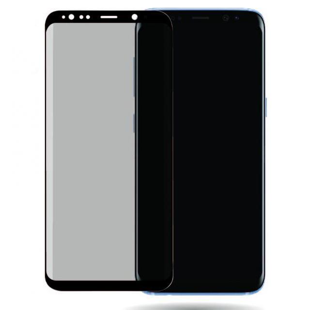 Samsung Galaxy S8+ - Schutzglas - Schwarz - Mobilize
