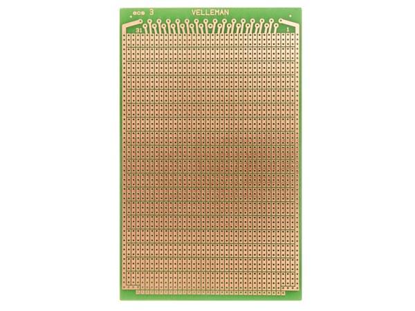 EUROCARD 3 GATEN PER EILAND 100 x 80 mm FR 4 (1./bl.) - Velleman
