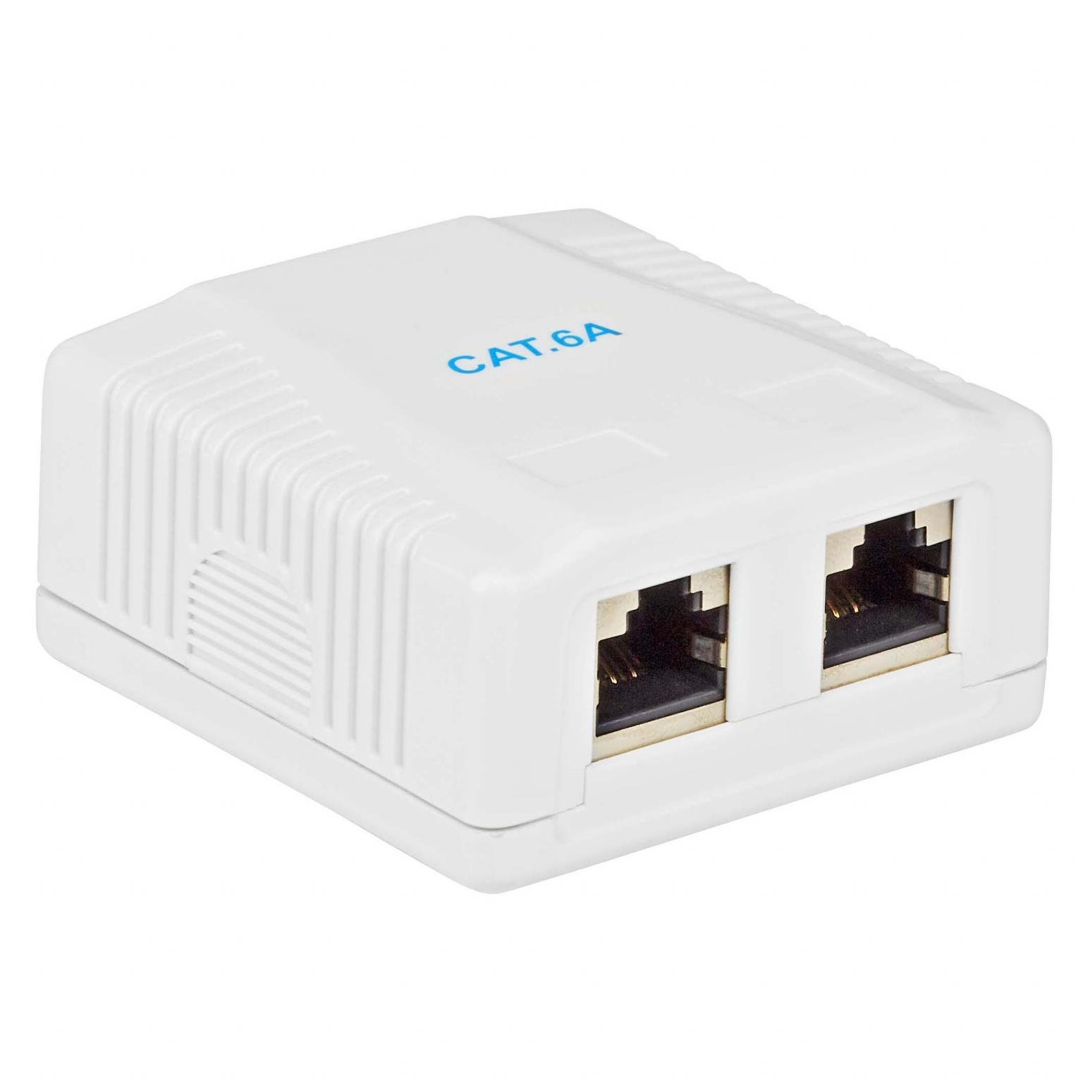 Cat 6a/ 7 Wandsteckdose Aufputz - Allteq