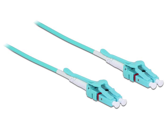 Delock Kabel Glasfaser LC > LC Multimode OM3 Uniboot 1 m - Delock