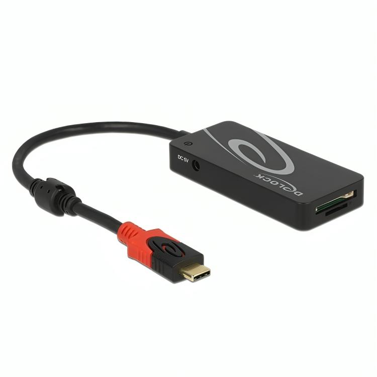 USB C Multiport Adapter zwart - Delock