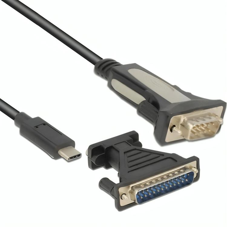 USB zu seriellem und parallelem Kabel. - Delock