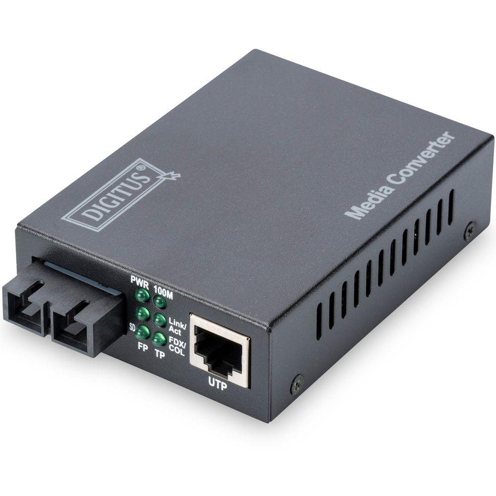 SC Glasfaser-Media-Konverter – RJ45 zu SC – 100 Mbit/s