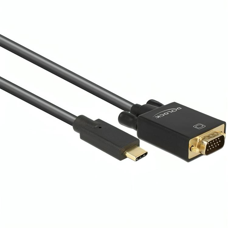 USB C naar VGA kabel - Delock