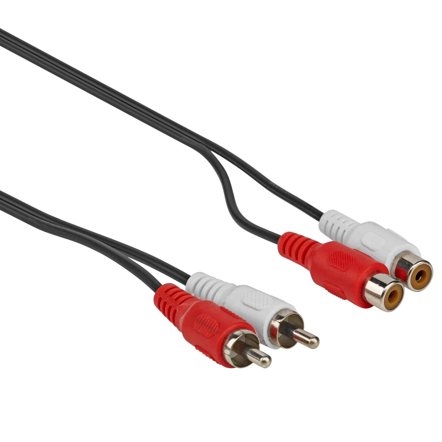 RCA-Audio-Verlängerungskabel - Allteq