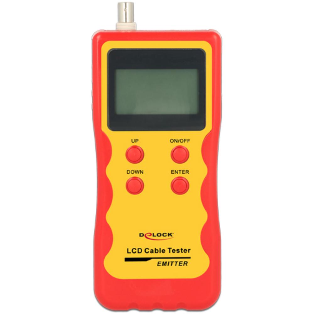 LCD-Kabeltester RJ45 / RJ12 / BNC / USB / UTP
