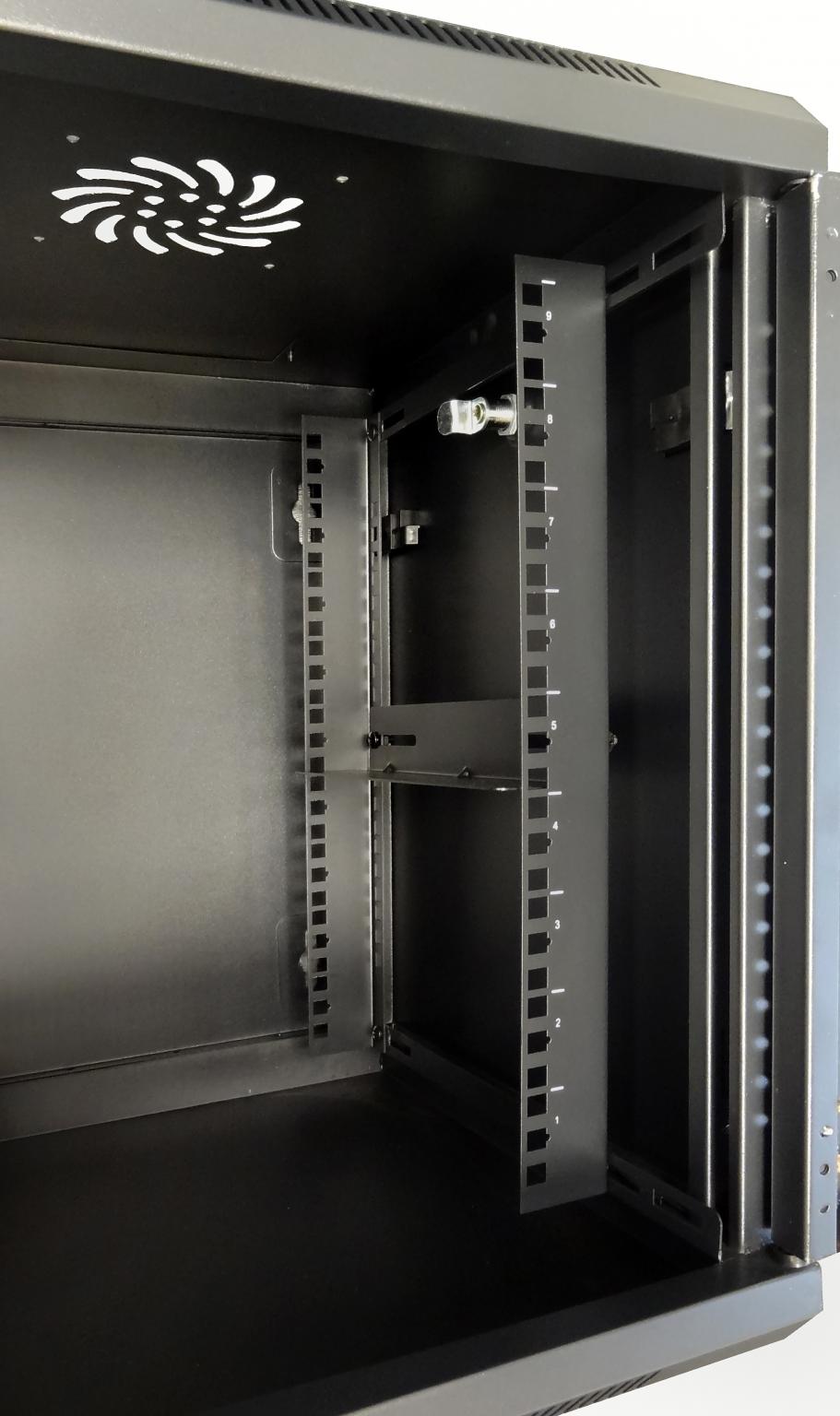 Netzwerk Mini Server Schrank 9U - Alfaco