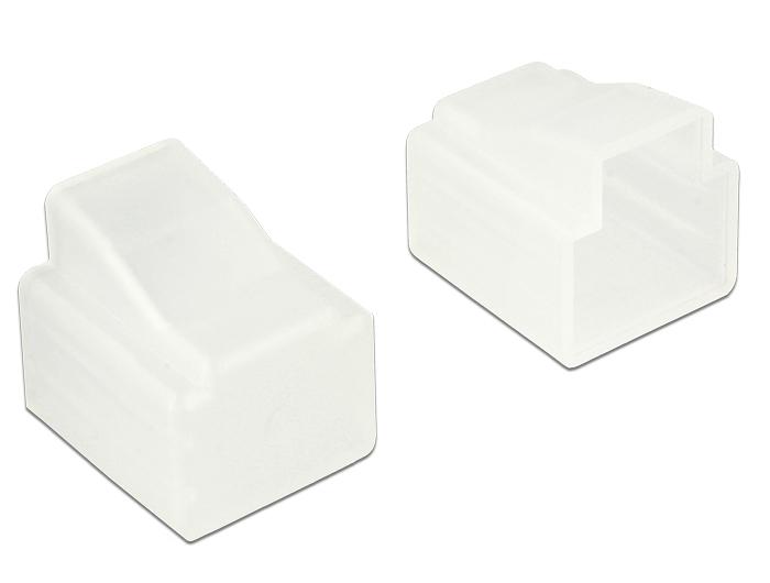 Delock Staubschutz für RJ11 Stecker 10 Stück transparent - Delock