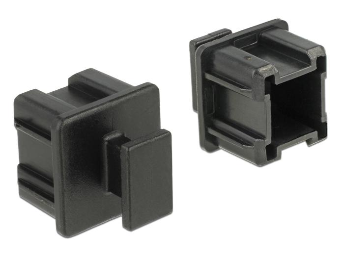 Delock Staubschutzhaube für Mini SAS HD SFF 8644 Sockel mit Griff 10 Stück - Delock