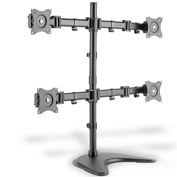 Monitorständer 4 Bildschirme (15 bis 27 Zoll)