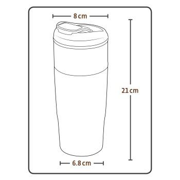 Thermos Cup Everyday, 400 ml, silber