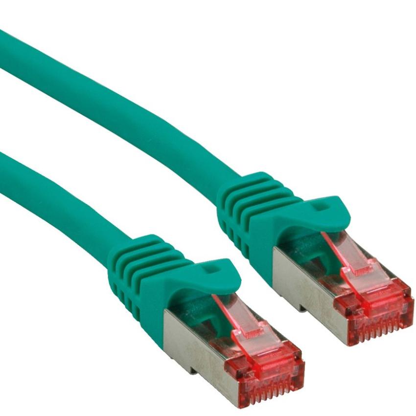 ROLINE Cat.6 S/FTP (PiMF) Patchkabel, LS0H, Snagless, Komponentenpegel, groe