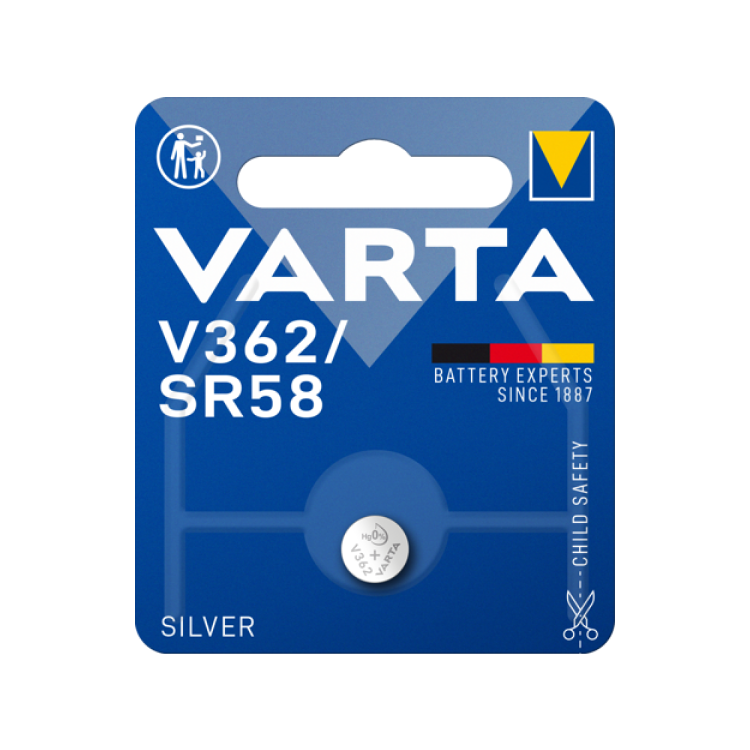 Varta Silber Oxid 362 Blister 1 - Varta