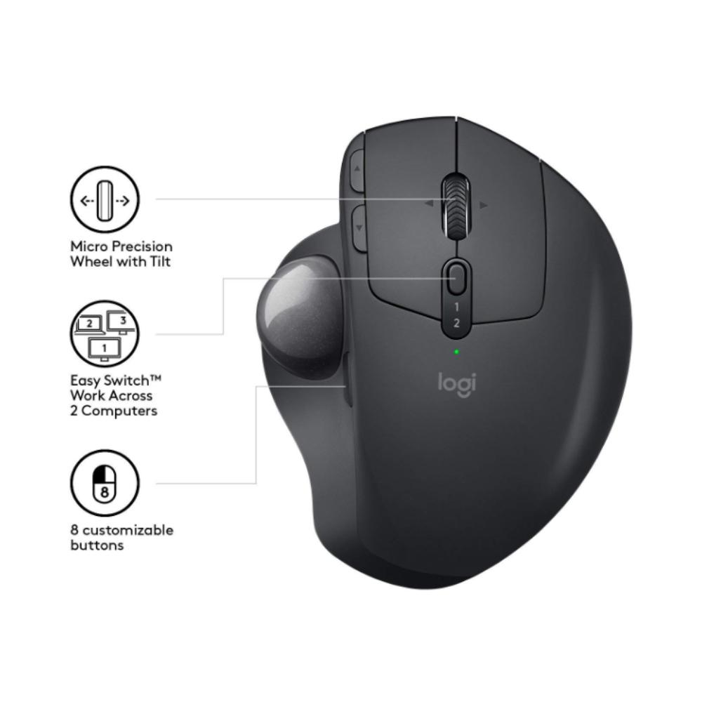 Trackball-Maus - Optisch - Logitech