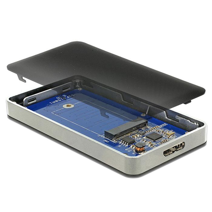 M.2 SSD auf USB Micro Gehäuse - Delock