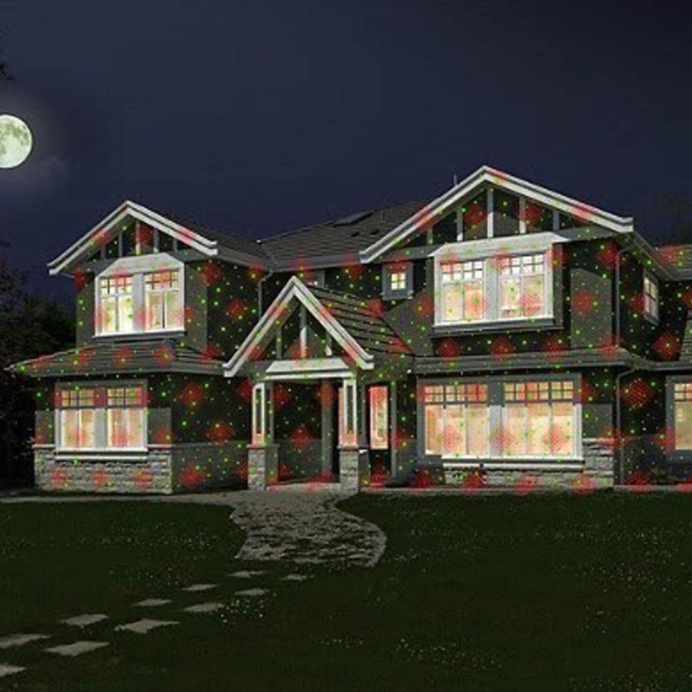 Weihnachtsbeleuchtung - LED-Laserlicht - 6 Meter