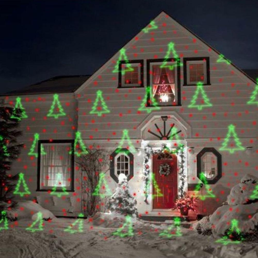 Weihnachtsbeleuchtung - LED-Laserlicht - 6 Meter