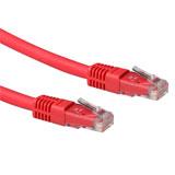 Cat6a u/utp lszh rot 1,00m - ACT