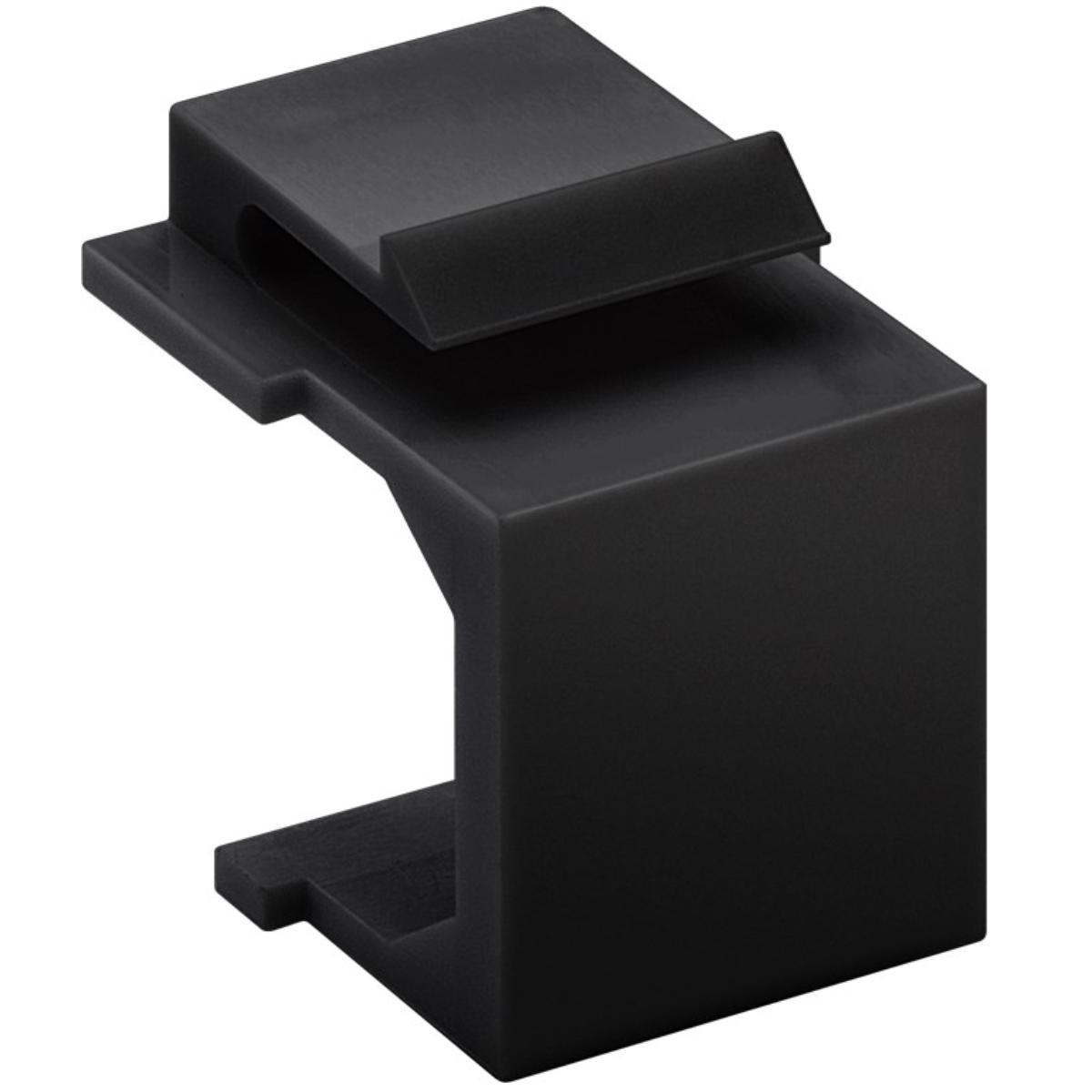 Keystone Abdeckung (4er Pack), schwarz zur Verwendung als Staubschutzabdeckung