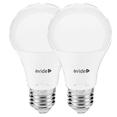 E27 Lamp - Led - Twin pack - 1050 lumen - Avide