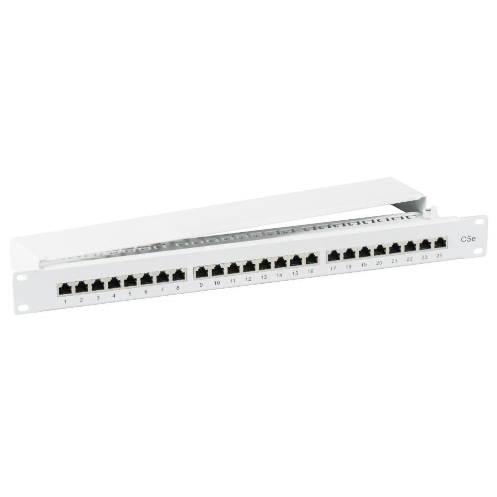 Patchpanel 24xRJ45 CAT5E 19