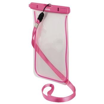 Outdoor Tasche Playa für Smartphones, Größe XXL, rosa - Hama