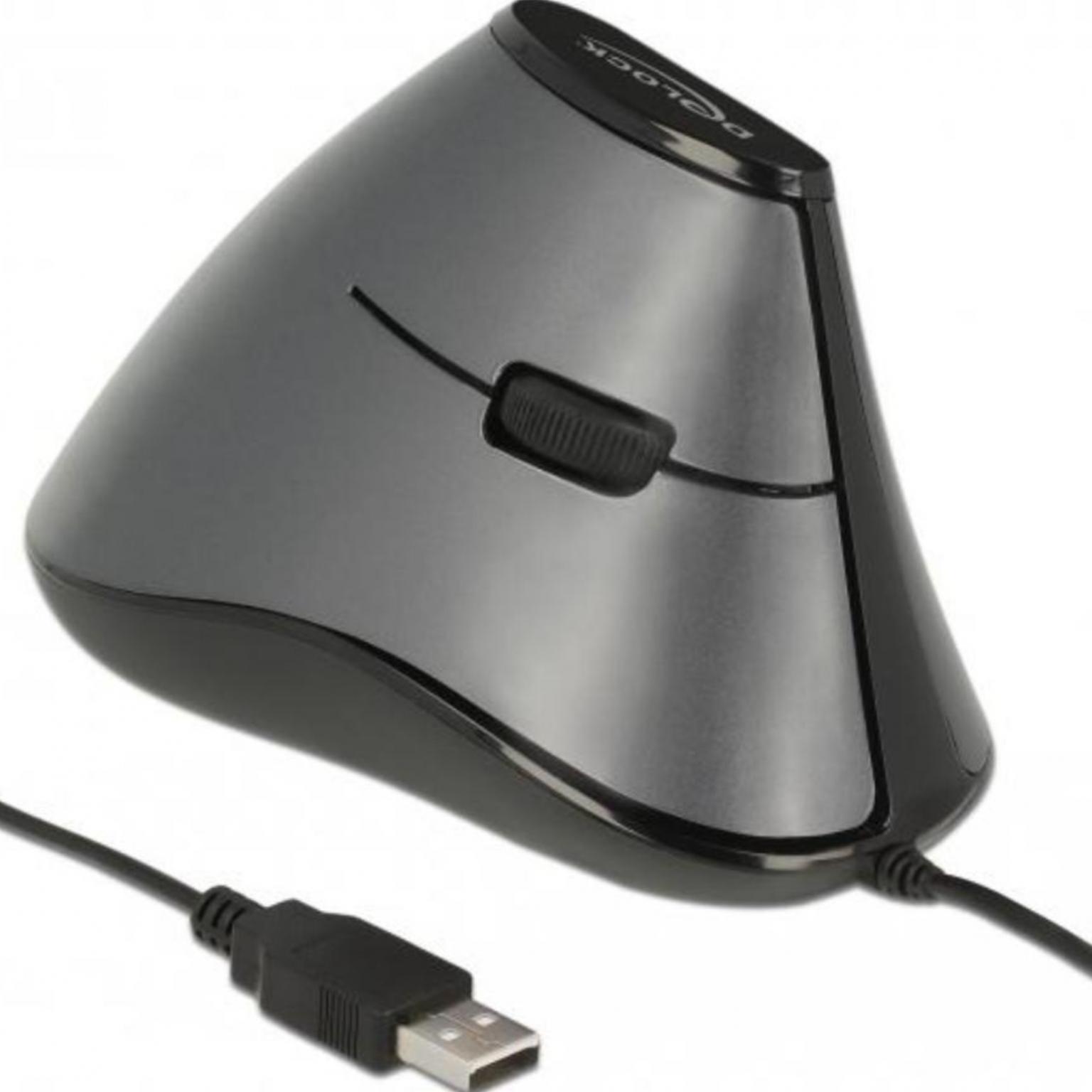 Ergonomische Maus - Optisch - Delock