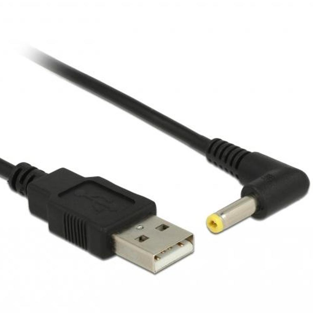 USB Netzkabel 4,0mm x 1,7mm Haken - Delock
