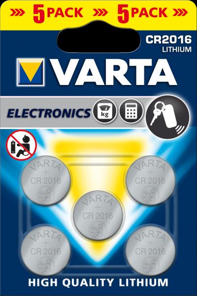 Varta Lithium CR2016 Blister 5 - Varta