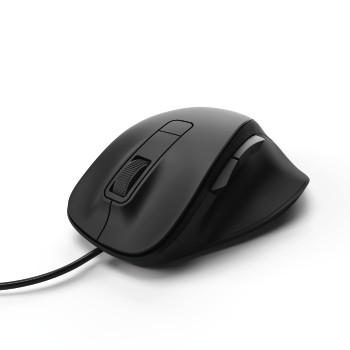 Optische Maus mit 6 Tasten MC 500, mit Kabel, schwarz - Hama