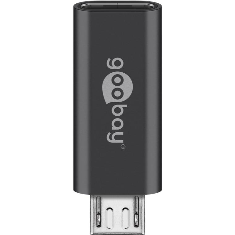 USB-C-auf-Micro-USB-B-Adapter - Goobay