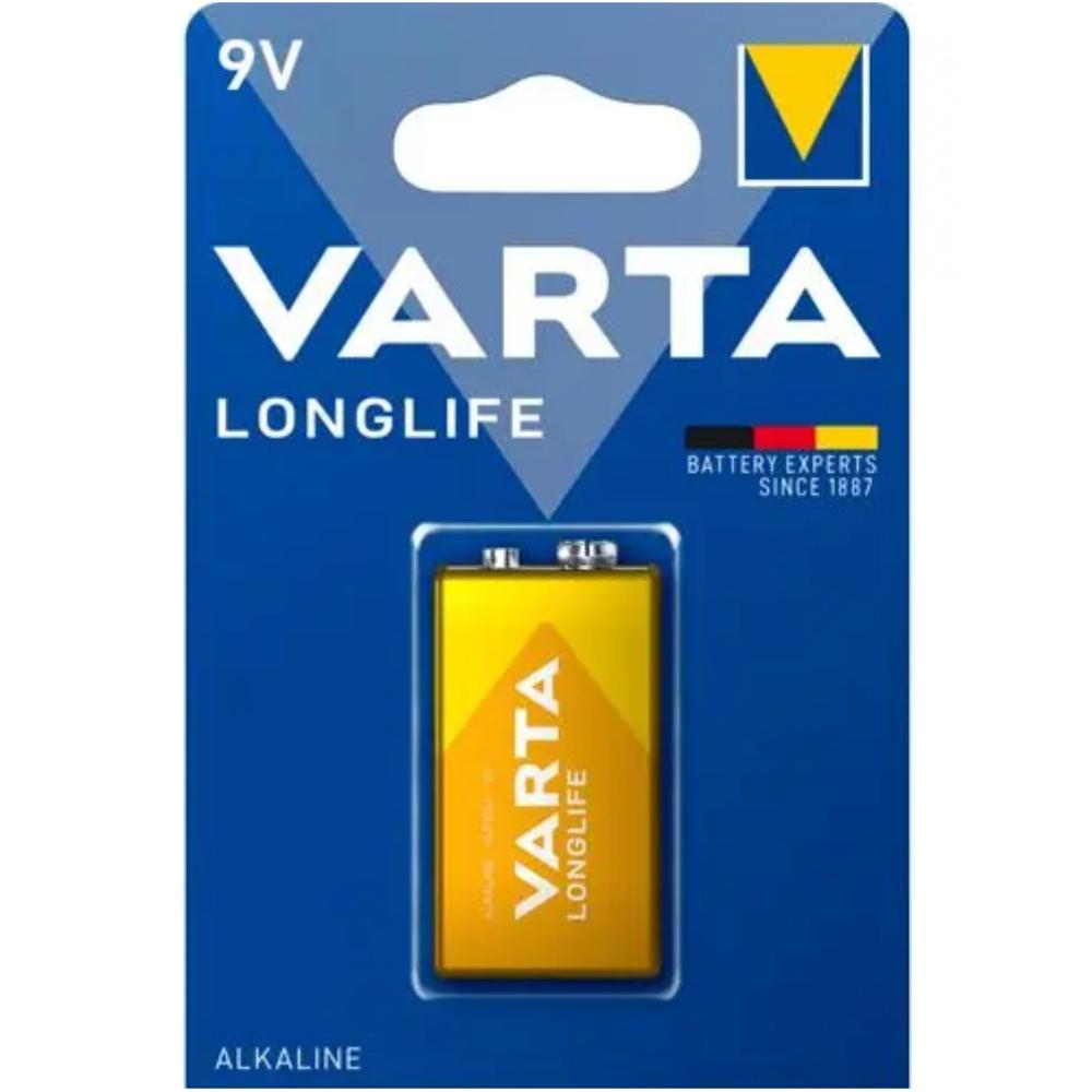 10x1 Varta Longlife Extra 9V Block 6 LR 61 VPE Innenkarton - Varta