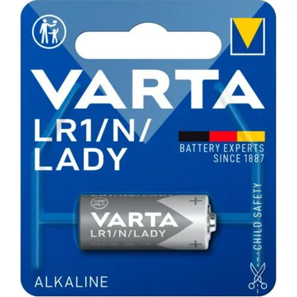10x1 Varta electronic LR 1 Lady VPE Innenverpackung - Varta