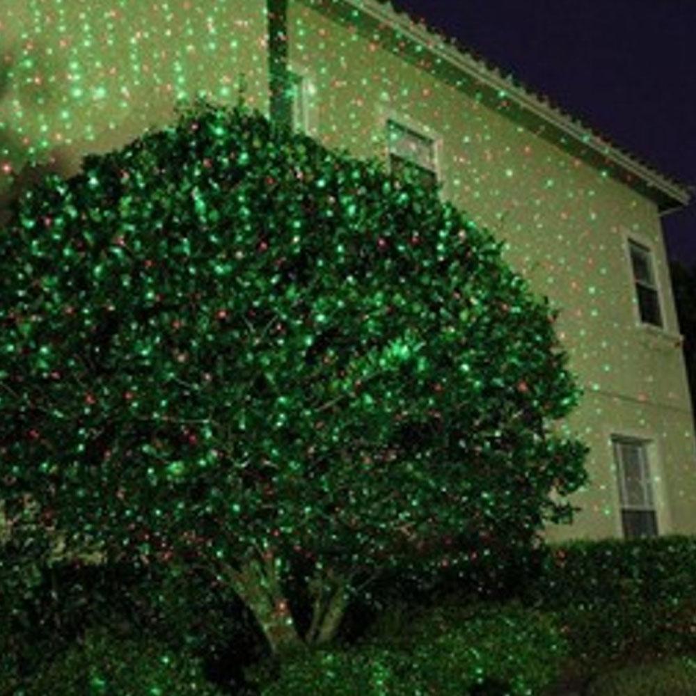Weihnachtsbeleuchtung - LED-Laserlicht - 7,5 Meter