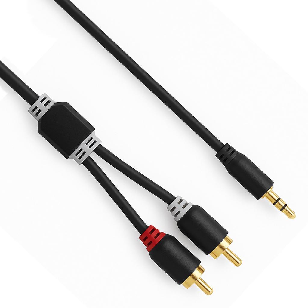 Aux zu Tulip Kabel - Nedis