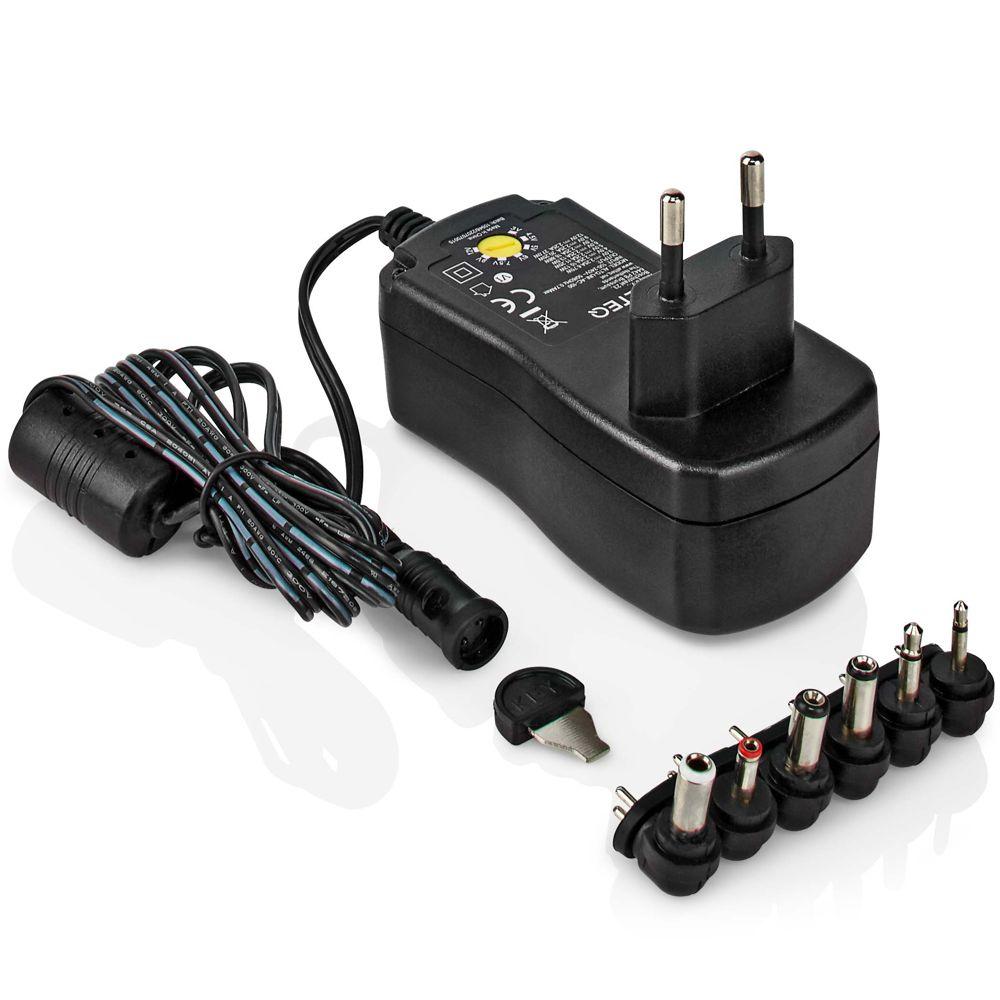 AC/DC Adapter mit austauschbaren Steckern - Allteq